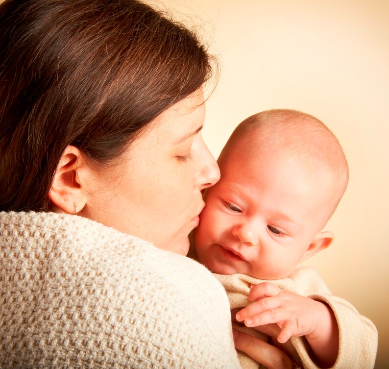 Organic Cotton Crib Blanket in Soft Waffle Texture A favorite image 2