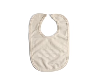 2-Pack Mom's Favorite Organic Bibs - organic cotton terry cloth with velco closure - 2 pack