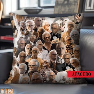 Uncle Baby Billy Throw Pillow: Righteous Gemstones Fan Gift