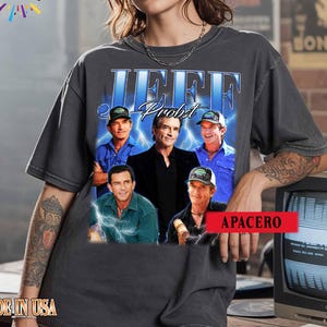 Comfort Colors Vintage 90s Graphic Style Jeff Probst T-shirt, Jeff Probst Survivor Gifts For Man and Women Unisex T-shirt