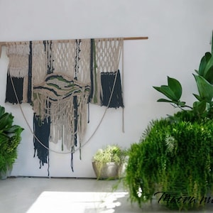 The fish -macrame wall hanging