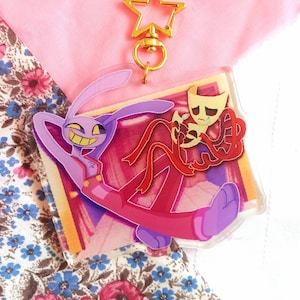 ジャックス＆ギャングル 両面アクリルキーホルダー - The Amazing