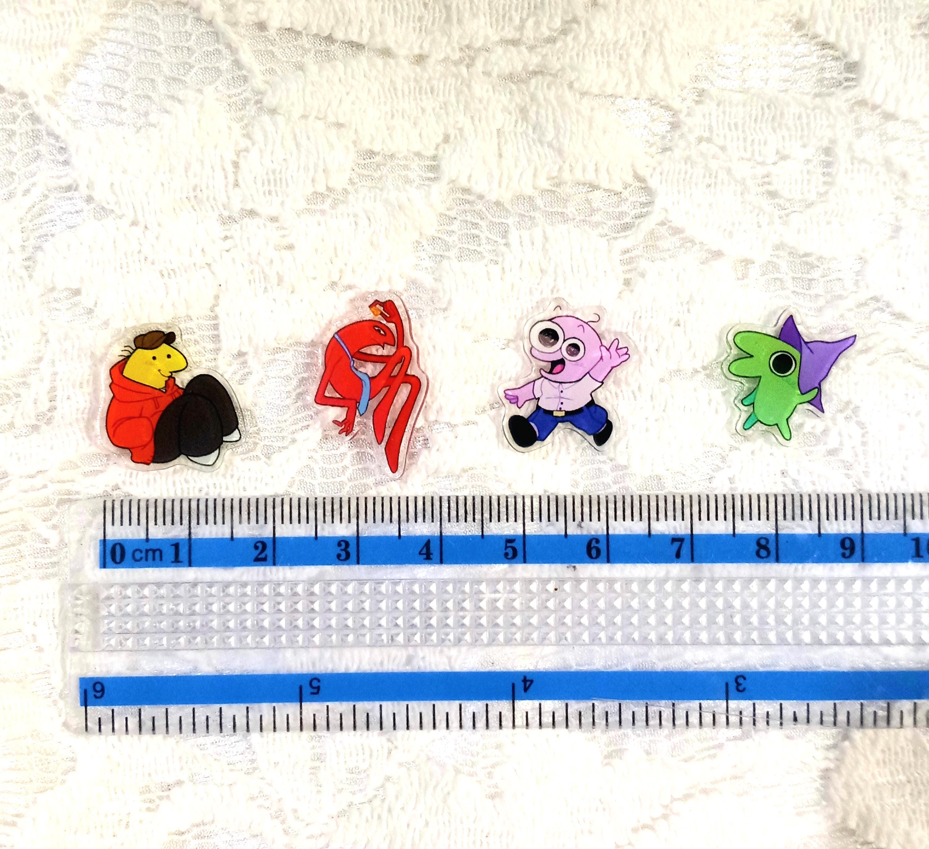 スマイリングフレンズ 開閉式アクリルシェイカーキーホルダー - Etsy 日本