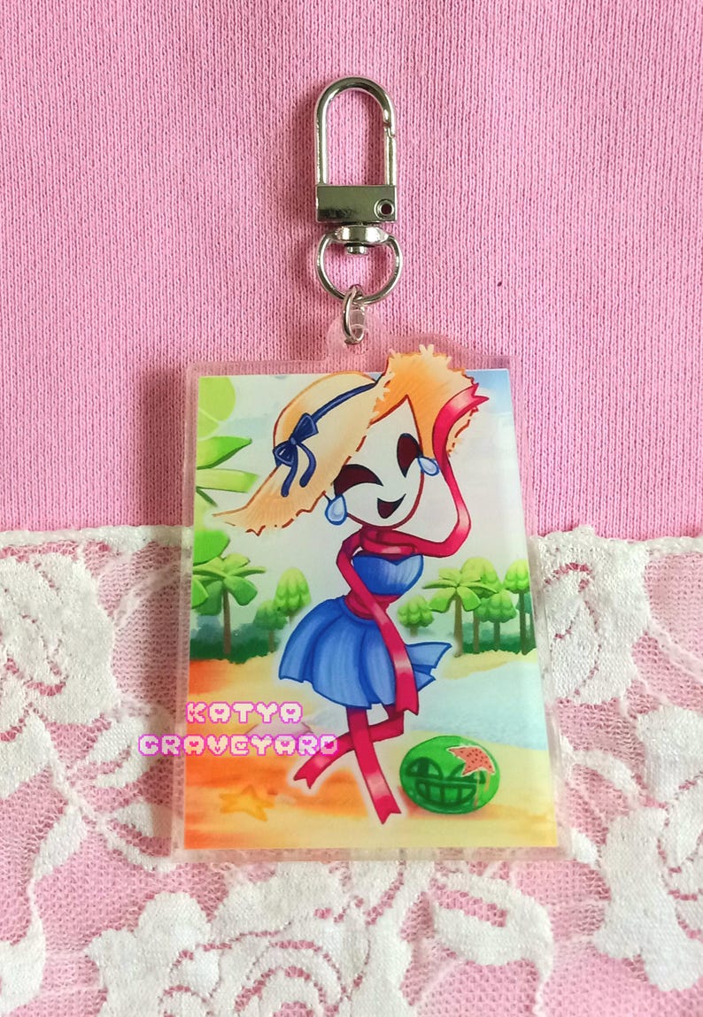 Digital Circus Acrylic Keychain: Beach Episode, Pomni, Ragatha, Gangle ...