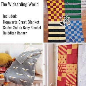 Etsy harry potter blanket hotsell