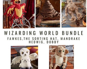 The Wizarding World Crochet | Easy for Beginners| | Instant Download Crochet Patterns Beginners PDF Pattern Digital Download