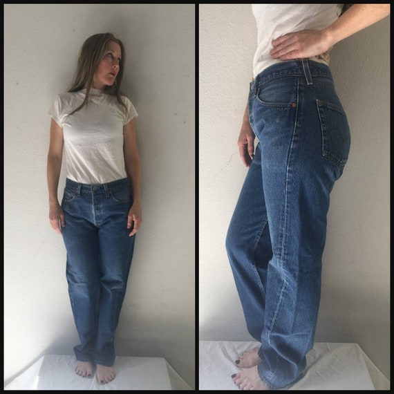 Size 33 501 Vintage Levis 33x34 501s 