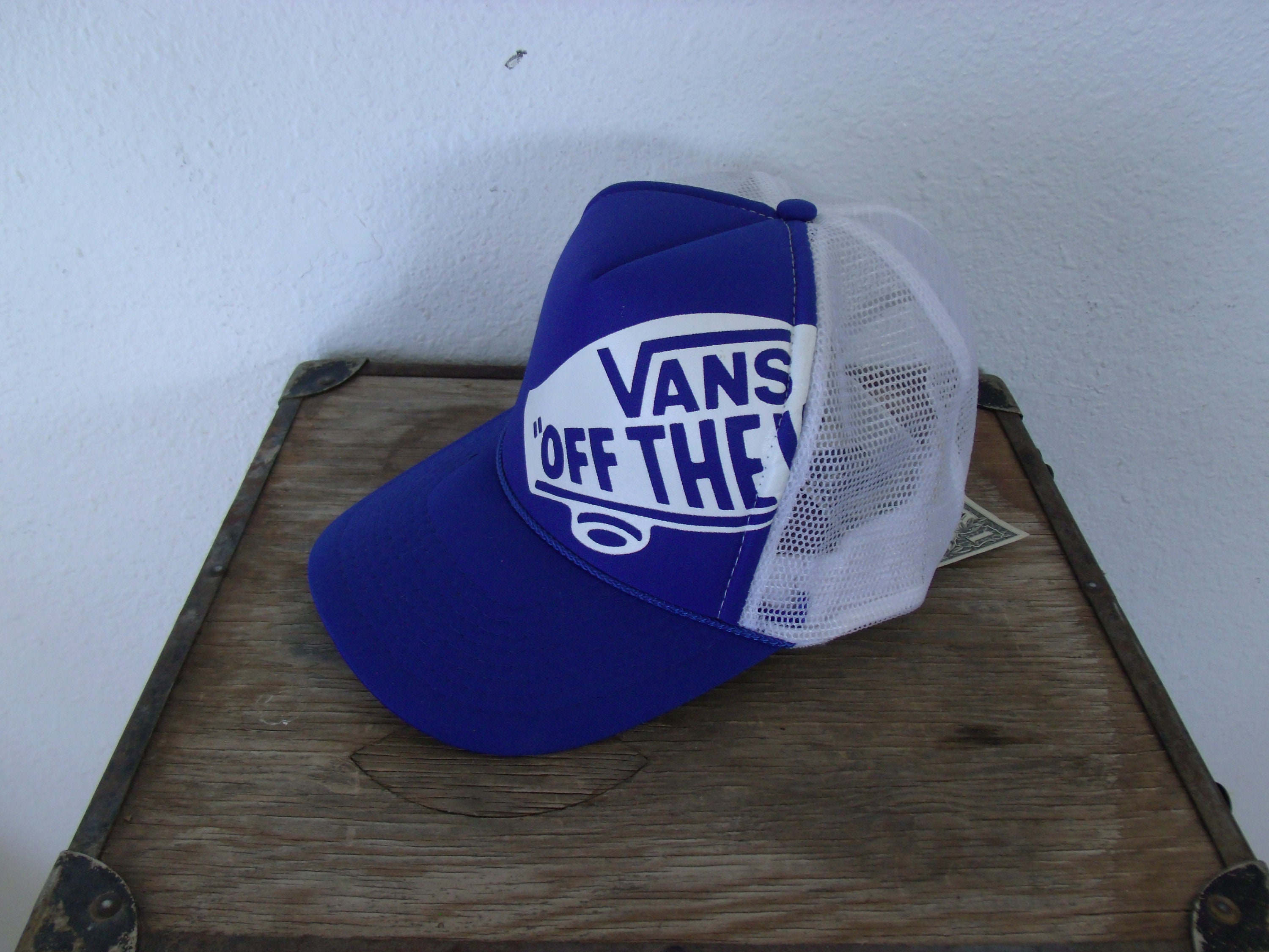 blue vans hat