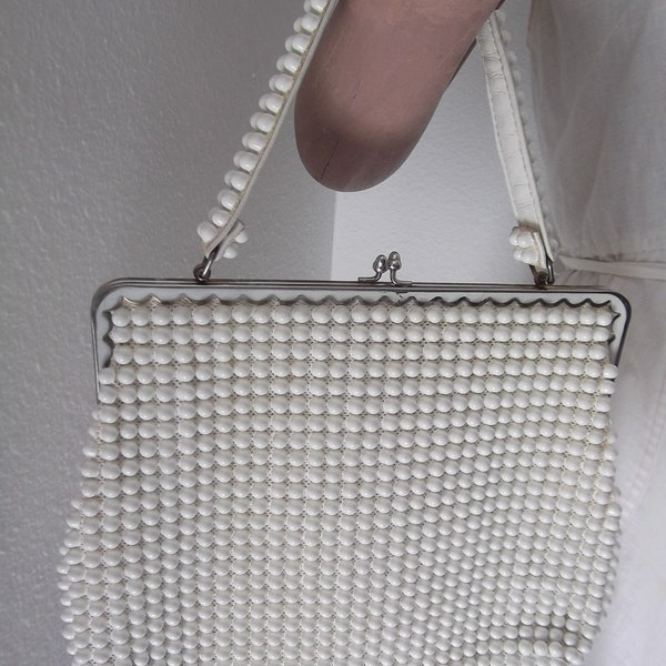 60s handbag - beaded purse - Grandee