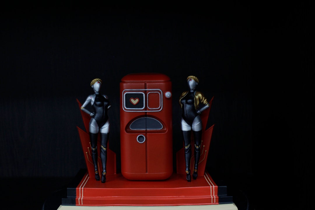 Figürchen Atomic Heart 1/12 Twins Roboter Action Figur