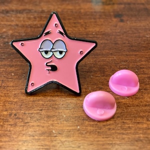 Super Star - 1.25&quot; Soft Enamel Pin