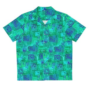 Cool Jazz Mid-Century Modern print Hawaiian Shirt