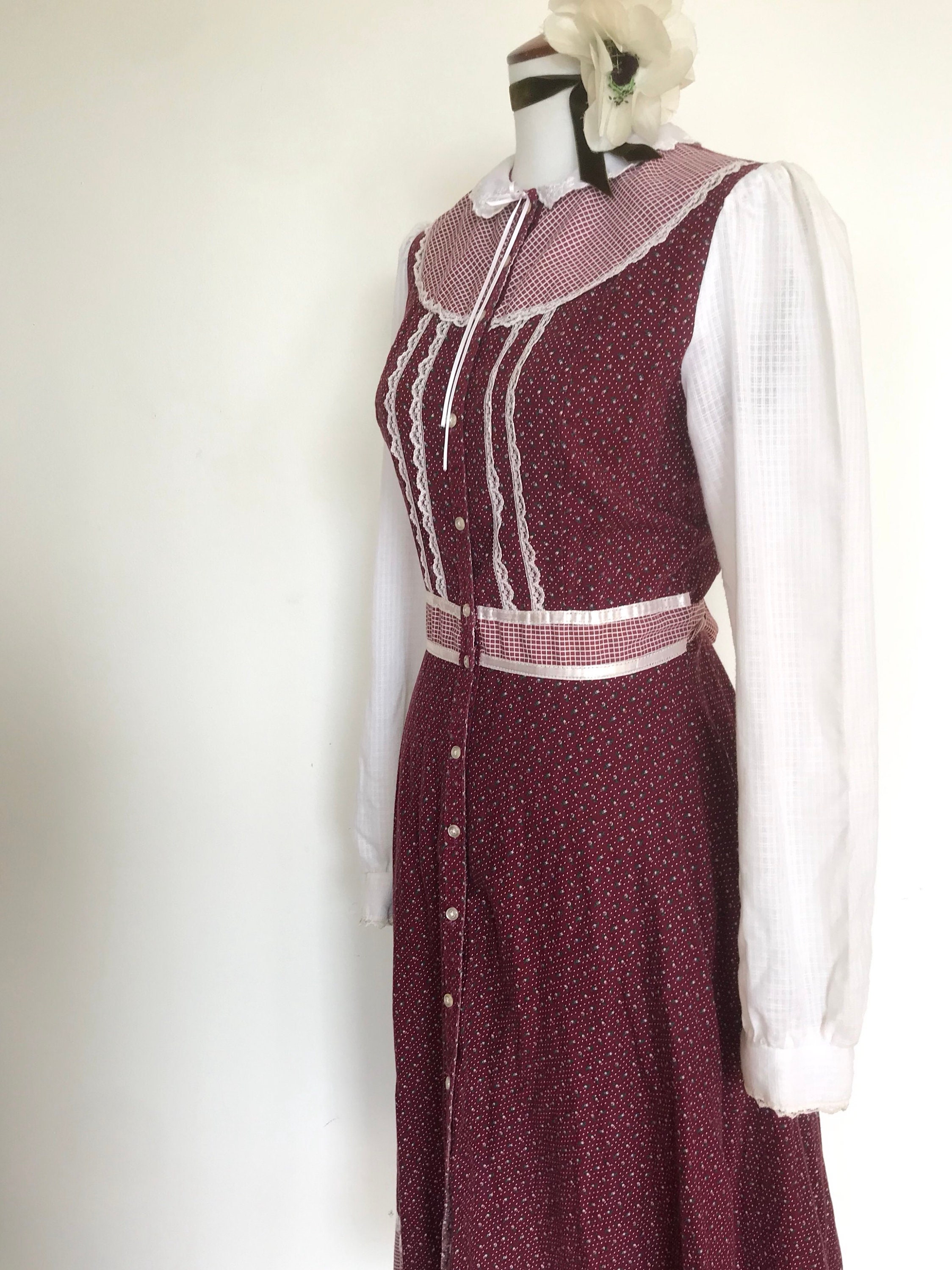 gunne sax prairie dress