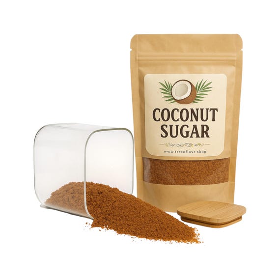 Coconut Sugar | Coconut Brown  Sugar| Herbal | Loose | Herb | Fresh Harvested | Premium Quality