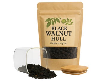 Black Walnut Hull | Juglans nigrum | Cuts or Powder| Herbal | Loose | Herb | Fresh Harvested | Premium Quality