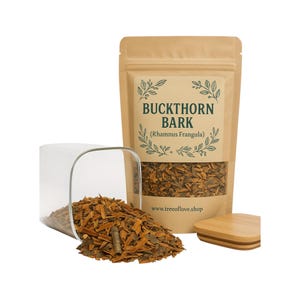 Buckthorn Bark | Rhamnus frangula | Frangula Alnus Cortex| Herbal | Loose | Herb | Fresh Harvested | Premium Quality