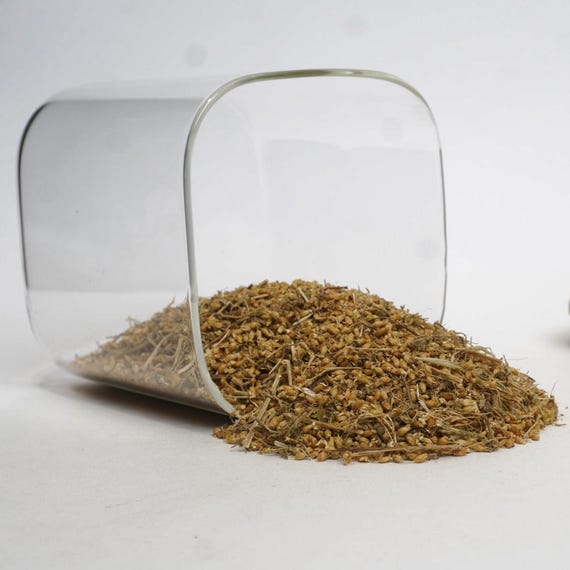 thumbnail interactive-video image 1 of Organic Dried Yarrow Herb (Achillea Millefolium) – Premium Natural Herbal Tea, Wild Harvested 1 of 2