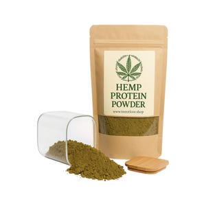 Hemp Protein Powder |  Raw, Pure, Plant Protein, Vegan Superfood| Herbal | Loose | Herb | Fresh Harvested | Premium Quality
