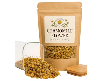 Chamomile Tea |  Chamomile Flower | Chamomile | Natural| Herbalist | Dried Herbs|| Herbal | Loose | Herb | Fresh Harvested | Premium Quality