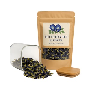 Butterfly Pea Flower  Whole or Powder | Tea |  Clitoria Ternatea| Herbal | Loose | Herb | Fresh Harvested | Premium Quality