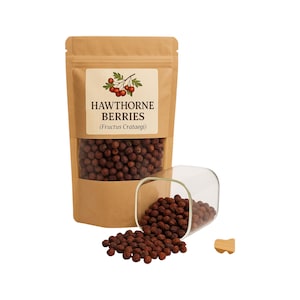 Hawthorn Berry | Wildcrafted  Organic | Crataegus monogyna| Herbal | Loose | Herb | Fresh Harvested | Premium Quality