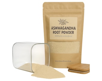 Ashwagandha Root Powder | Withania Somnifera Radix| Herbal | Loose | Herb | Fresh Harvested | Premium Quality