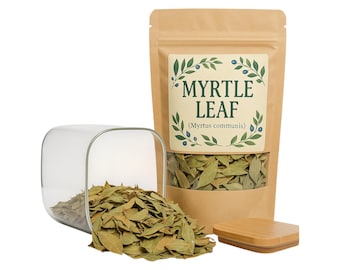 Myrtle Leaf | Myrtle Leaves | Myrtus Communis| Herbal | Loose | Herb | Fresh Harvested | Premium Quality