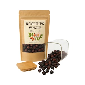 Rosehips For Tea | Whole  Rosehips | Rosa canina| Herbal | Loose | Herb | Fresh Harvested | Premium Quality