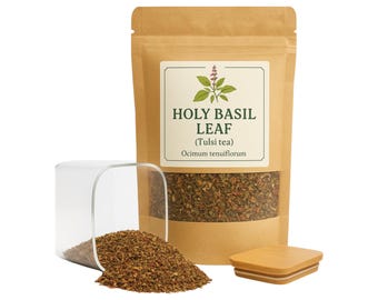 Holy Basil Leaf | Tulsi Leaf | Ocimum Tenuiflorum| Herbal | Loose | Herb | Fresh Harvested | Premium Quality