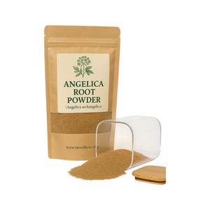 Angelica Root Powder | Radix Archangelicae | Natural Herbs | Dried Herbs | Botanical| Herbal | Loose | Herb