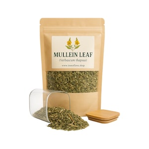 Mullein Leaf Tea |  Mullein | Verbascum thapsus | Wild crafted| Herbal | Loose | Herb | Fresh Harvested | Premium Quality