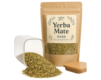Yerba Mate  |   Yerba Mate Herb | Ilex paraguariensis| Herbal | Loose | Herb | Fresh Harvested | Premium Quality