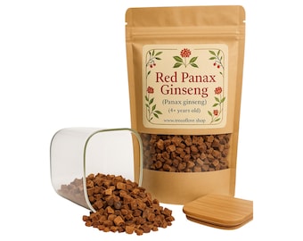 Red Panax Ginseng | 6+ years old | Premium Grade | High Quality| Herbal | Loose | Herb | Fresh Harvested | Premium Quality