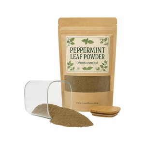 Peppermint Leaf Powder | Mentha piperita| Herbal | Loose | Herb | Fresh Harvested | Premium Quality