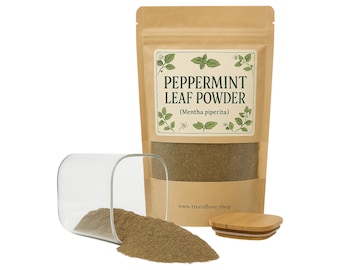 Peppermint Leaf Powder | Mentha piperita| Herbal | Loose | Herb | Fresh Harvested | Premium Quality