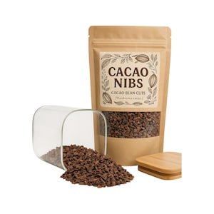 Cacao |  Cocoa Nibs | Cacao Beans Cuts | Cocoa | Theobroma cacao || Herbal | Loose | Herb | Fresh Harvested | Premium Quality