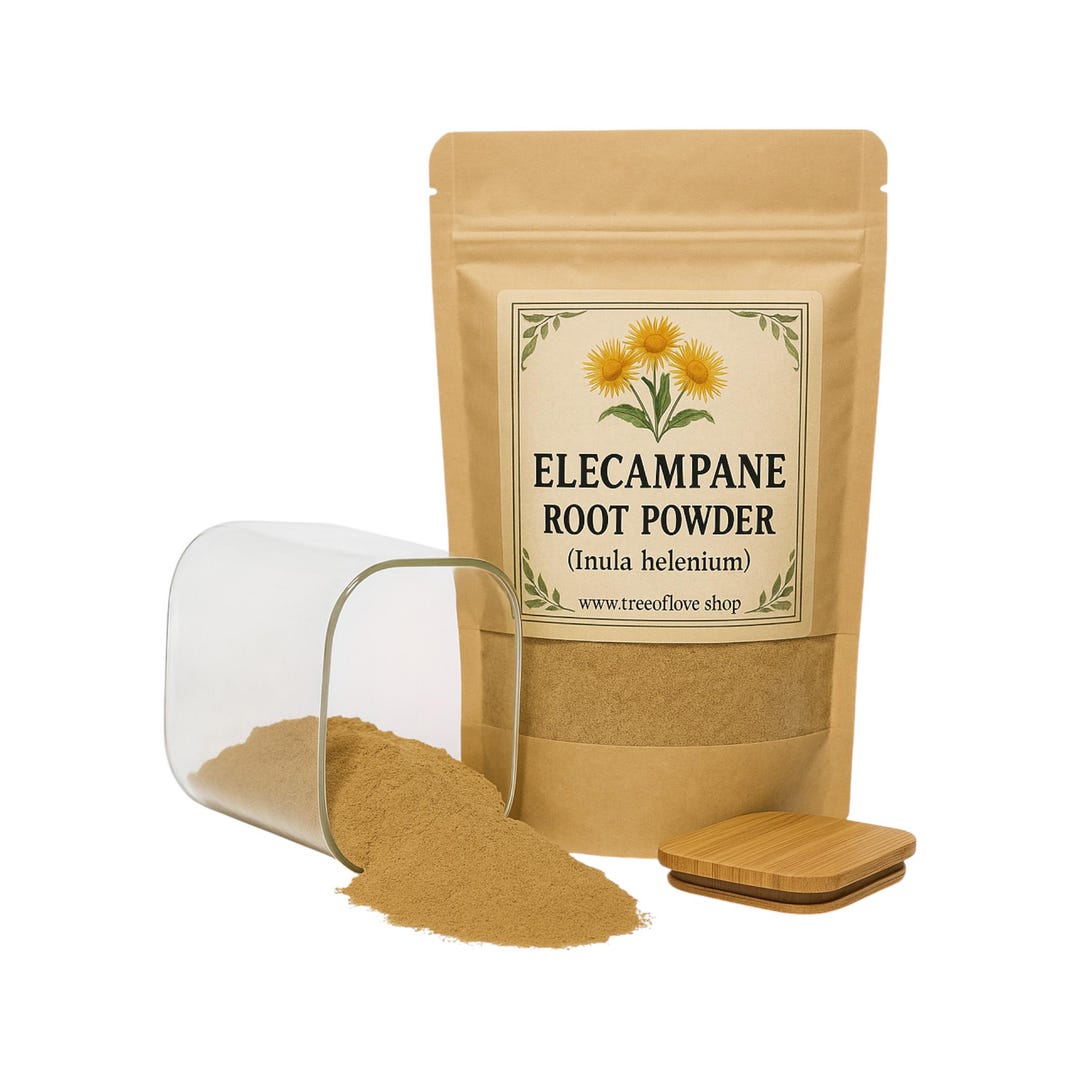 Elecampane Root Powder | Inula Helenium| Herbal | Loose | Herb | Fresh ...