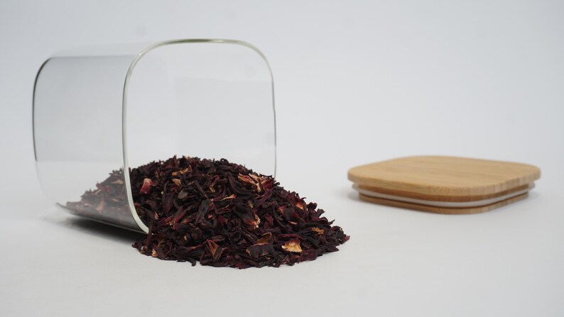 Hibiscus Tea | Hibiscus Flower | Hibiscus sabdariffa| Herbal | Loose | Herb | Fresh Harvested | Premium Quality image 2