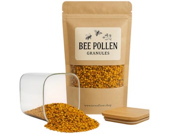 Polen de abeja / Gránulos de polen de abeja búlgaro / Polvo de polen de abeja / Polen de abeja fresco / Polen de abeja crudo / Hierbas / Suelto / Hierbas