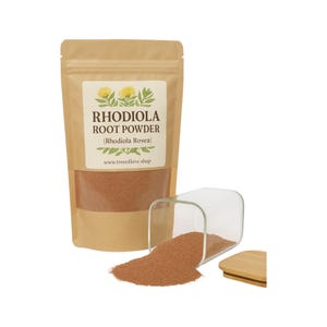Rhodiola Wurzelpulver oder Schnitte | Rosenwurz | RHODIOLA ROSEA Wurzel | Goldene Wurzel| Pflanzlich | Locker | Kraut | Frisch Geerntet | Premium-Qualität
