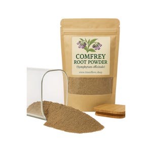 Comfrey Root Powder | Symphytum officinale| Herbal | Loose | Herb | Fresh Harvested | Premium Quality