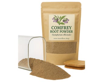 Comfrey Root Powder | Symphytum officinale| Herbal | Loose | Herb | Fresh Harvested | Premium Quality