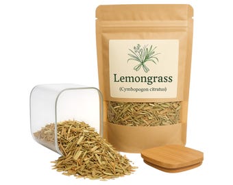 Lemongrass | Lemon Grass Tea | Cymbopogon citratus| Herbal | Loose | Herb | Fresh Harvested | Premium Quality