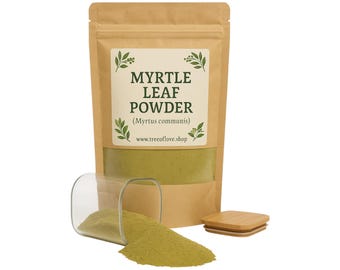 Myrtle Leaf Powder | Myrtle Leaves  Powder | Myrtus Communis| Herbal | Loose | Herb | Fresh Harvested | Premium Quality
