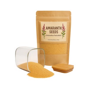 Amaranth Grain | Whole Seeds | Amaranthus Paniculatus| Herbal | Loose | Herb | Fresh Harvested | Premium Quality