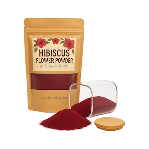 Hibiscus Powder| Herbal | Loose | Herb | Fresh Harvested | Premium Quality
