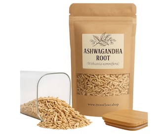 Ashwagandha Root | Withania Somnifera Radix| Herbal | Loose | Herb | Fresh Harvested | Premium Quality