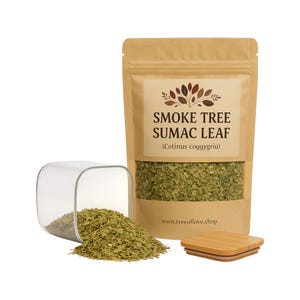 Smoke Tree Leaf | Cotinus coggygria || Herbal | Loose | Herb | Fresh Harvested | Premium Quality