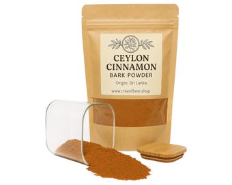 Polvo de corteza de canela / Canela de Ceilán en polvo / Cinnamomum burmanii / Cinnamomum zeylanicum / Hierbas / Suelto / Hierba