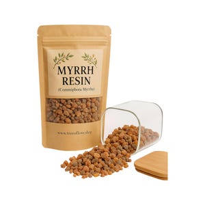 Myrrh Resin | Potent | Grade A ++ |  Commiphora Myrrha| Herbal | Loose | Herb | Fresh Harvested | Premium Quality